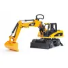 Image de Jeux de voiture avec pelle excavatrice Bruder Caterpillar CAT TU