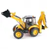 Image de Modèle rétrochargeur BRUDER JCB 5CX eco à l'échelle 1:16