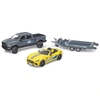 Image de Bruder 02504 RAM 2500 Power Wagon avec Racing Team Roadster, remorque et figurine - Bruder 2504 - 02504 Bruder