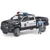 Image de Bruder 02505 Camion de police Bruder RAM 2500 Power Wagon avec flic - Bruder 2505 - 02505 Bruder
