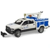 Image de Bruder 02509 Camion de service Bruder RAM 2500 avec balise - Bruder 2509 - 02509 Bruder