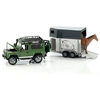Image de Bruder 02592 Landrover avec remorque pour chevaux et cheval - Bruder 2592 - 02592 Bruder