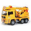 Image de Bruder 02754 camion MAN grue voiture jaune - Bruder 2754 - 02754 Bruder