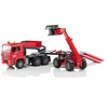 Image de Bruder 02774 camion MAN TGA Chargeuse surbaissée avec chariot télescopique Manitou MLT633 - Bruder 2774 - 02774 Bruder