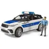 Image de Jeux de voiture - Range Rover Velar camion de police Bruder TU