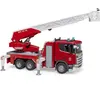 Image de Jeux de voiture - Scania Super 560R camion de pompier Bruder TU