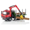 Image de Bruder 03669 Camion forestier Mercedes-Benz MB Arocs avec grue de chargement et grappin - Bruder 3669 - 03669 Bruder