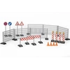 Image de Bruder 62007 BWorld chantier de construction avec clôtures et panneaux de signalisation - Bruder 62007 - 062007 Bruder