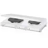 Image de Plaque de cuisson Rommelsbacher THL 2597/A 2 zones 2500W Blanc