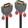 Image de Câble DVI-D Lindy 36223 3m Dual Link AWG28 Or PVC Noir