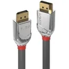 Image de Cable DisplayPort Lindy 36300 0,5m Macho a Macho 4K Chapé Or