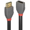 Image de Câble HDMI 2.0 Lindy 2 m Noir Connecteurs Dorés