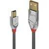 Image de Câble USB Lindy 36634 5 m USB A Mini-USB B USB 2.0 0,48 Gbit/s Gris