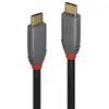 Image de Câble USB C Lindy 36902 1,5 m 10 Gbit/s Noir Gris