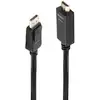 Image de Cable DisplayPort Lindy 36922 2m DP vers HDMI 4K 30Hz Macho-Macho Or Noir