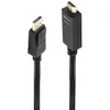 Image de Cable DisplayPort Lindy 36923 3m Macho-Macho HDMI 4K Plug and Play Noir
