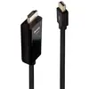Image de Cable Mini DisplayPort vers HDMI Lindy 36928 3m 4K Noir Plug and Play