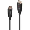 Image de Cable HDMI 2.1 Lindy 20 m Fibre Optique Hybride 48 Gbit/s Noir