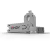 Image de Bloqueador de port USB Lindy 40454 Kit 4 bloqueurs et 1 clé blanc ABS