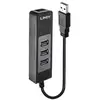 Image de Lindy 43176, USB 3.2 Gen 1 Type-A, 4 Ports, 5000 Mbit/s, Noir, Plastique, 0,29 m
