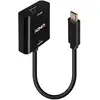 Image de Adaptateur USB Type-C vers DisplayPort 4K 144Hz Lindy 43269