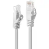 Image de Cable réseau Lindy Cat6 2 m U/UTP RJ-45 mâle à mâle blanc
