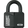 Image de Cadenas Abus Granit Plus 37/55 B/DFNLI Acier Cimenté 63 mm Noir