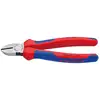Image de Pince coupante diagonale Knipex 70 02 180 Bleu et Rouge 180 mm