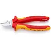 Image de Pince coupante diagonale Knipex 70 06 160 T acier chrome-vanadium 160 mm isolée