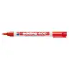 Image de Marqueur permanent Edding 400 Rouge 1 mm Lot de 10