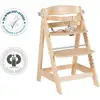 Image de Chaise haute Roba Sit Up Click et Fun bois naturel, plateau amovible