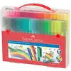 Image de Rotulador Connector Maletín 92 pièces Faber-Castell Jeu Cadeau