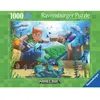 Image de Puzzle de 1000 pièces Ravensburger Minecraft 70x50 cm