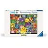 Image de Puzzle de 2000 pièces - Pokémon lumineux Ravensburger 43,3x30,1x5,5 cm