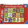 Image de Puzzle Ravensburger Nintendo Super Mario Collection personnages 200 pièces