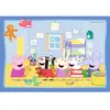 Image de 2 puzzles 12 pièces Les aventures de Peppa Pig Ravensburger 275x192x37 mm