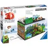 Image de Puzzle 216 pièces 3D Boite de rangement - Minecraft Ravensburger 275x192x68 mm