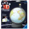 Image de Puzzle 3D Ravensburger Globe avec lumière 540 pièces
