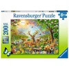 Image de Puzzle Ravensburger 200 pièces Famille de cerfs