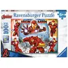 Image de Puzzle de 100 pièces - Le puissant Iron Man / Marvel Avengers Ravensburger 33,5x23,1x3,7 cm