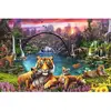 Image de Puzzle 3000 pièces Tigres au lagon Ravensburger 433x301x55 mm