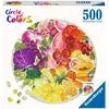 Image de Puzzle rond 500 pièces Fruits et légumes - Circle of Colors Ravensburger 265x265x55 mm