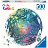 Image de Puzzle rond 500 pièces Océan - Circle of Colors Ravensburger 265x265x55 mm