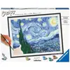 Image de Coloriage La nuit étoilée Ravensburger CreArt Van Gogh 30x40cm 30x40 cm