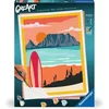 Image de Kit de peinture par numéros Ravensburger CreArt Atardecer en la playa 30x40 cm