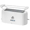 Image de Clatronic TA 3534 Grille-pain 4 tranches 1400W Blanc