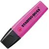 Image de Marqueur STABILO BOSS ORIGINAL Lila Pointe Biseautée Rechargeable