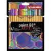 Image de STABILO Point 88 ARTY stylo fin Couleurs assorties 18 pièce(s)