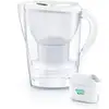 Image de Brita Marella Filtre Dépôt d'Eau 2,4L Transparent Blanc avec 2 Cartouches
