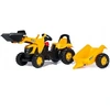 Image de Rolly Toys RollyKid Tracteur à pédales JCB avec chargeur frontal et remorque. - Rolly Toys 023837